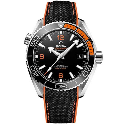 omega seamaster planet ocean mens watch rubber strap|omega seamaster planet orange chronograph.